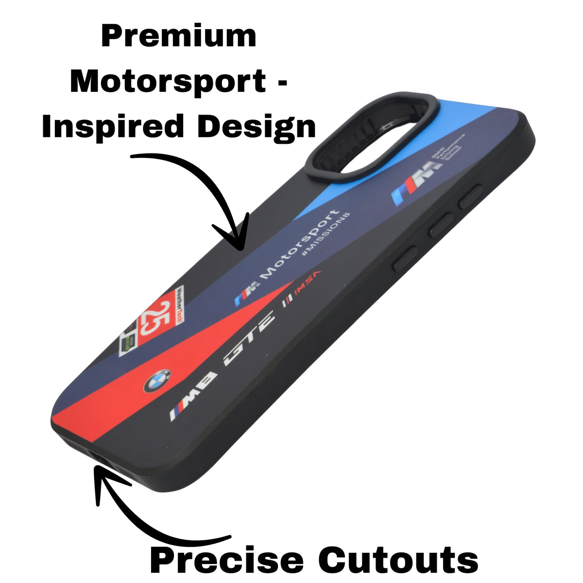 Premium Car Motorsport Edition Phone Case for iPhone 16