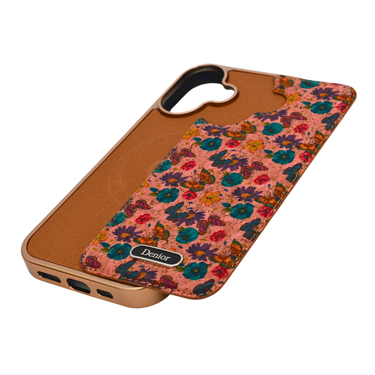 Floral Detachable MagSafe Compatible Phone Case for iPhone 17
