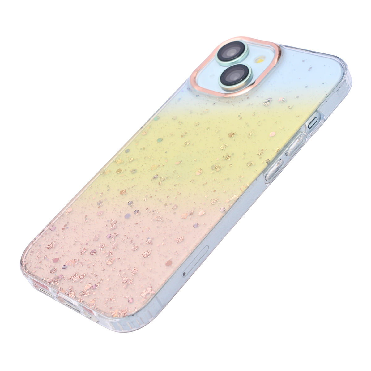 Shimmer Gradient Glitter Phone Case for iPhone 15