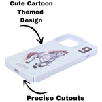 Hard Printed iPhone Case With Stand Back Cover For iPhone 13 Pro