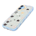 Cute Transparent Wavy Edge Phone Case for iPhone 17