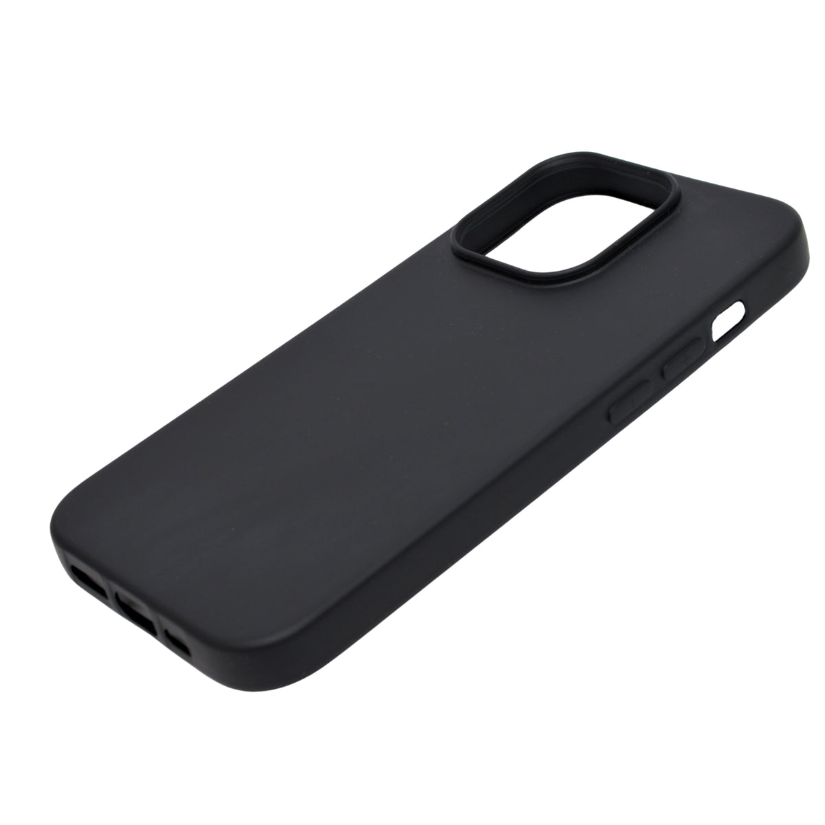 Anti-Slip Smooth Silicone Protective Back Cover for iPhone 14 Pro