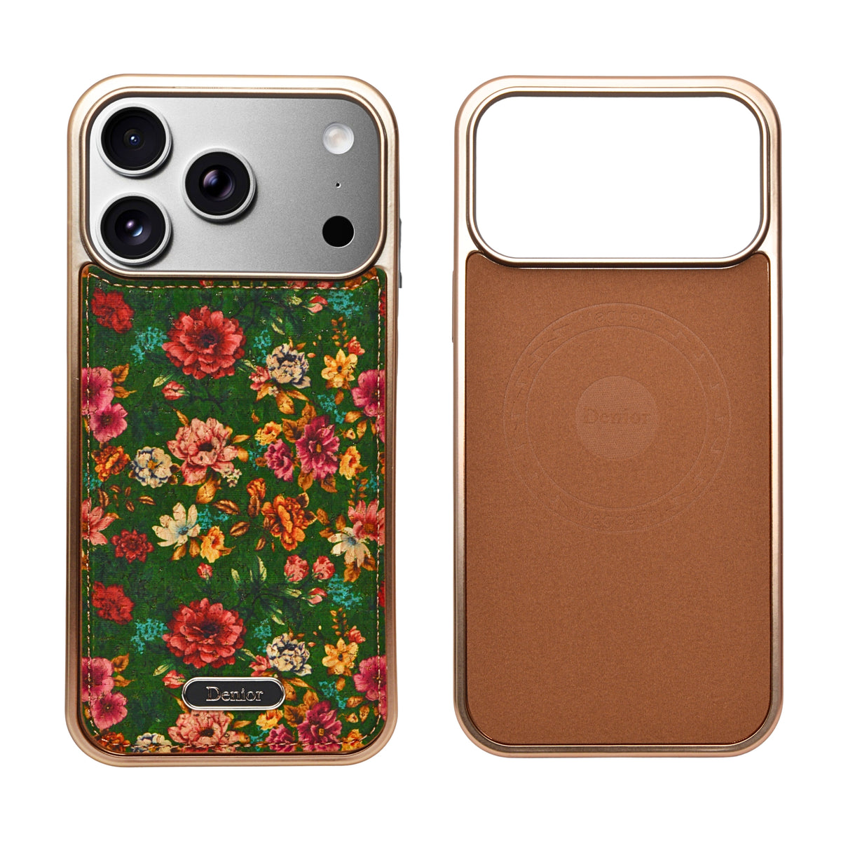 Floral Detachable MagSafe Compatible Phone Case for iPhone 17 Pro
