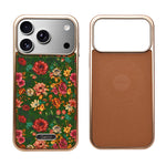 Floral Detachable MagSafe Compatible Phone Case for iPhone 17 Pro