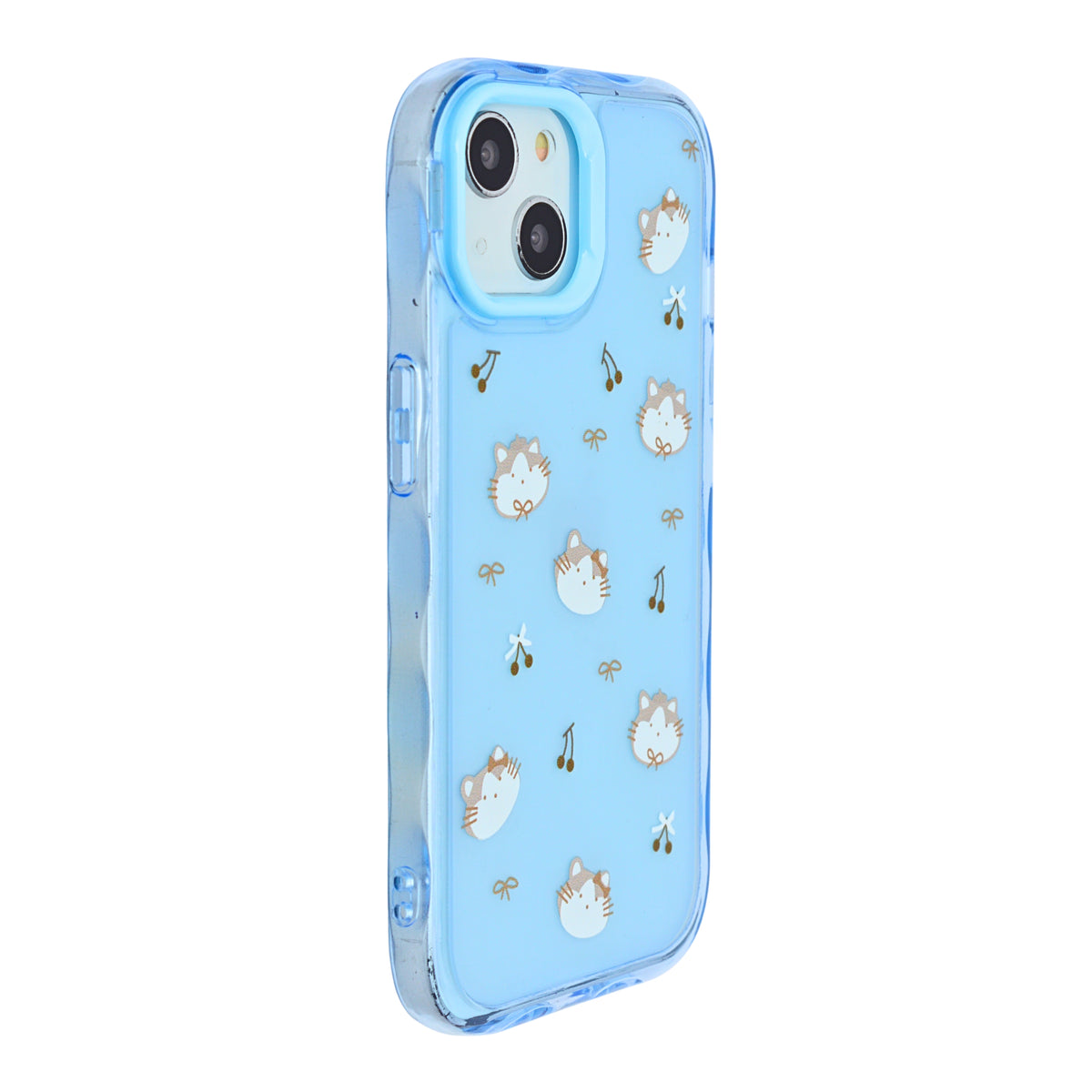 Cute Transparent Wavy Edge Phone Case for iPhone 13/ 14
