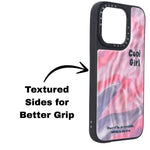 Marble Glossy Abstract Protective Phone Case For iPhone 15 Pro Max