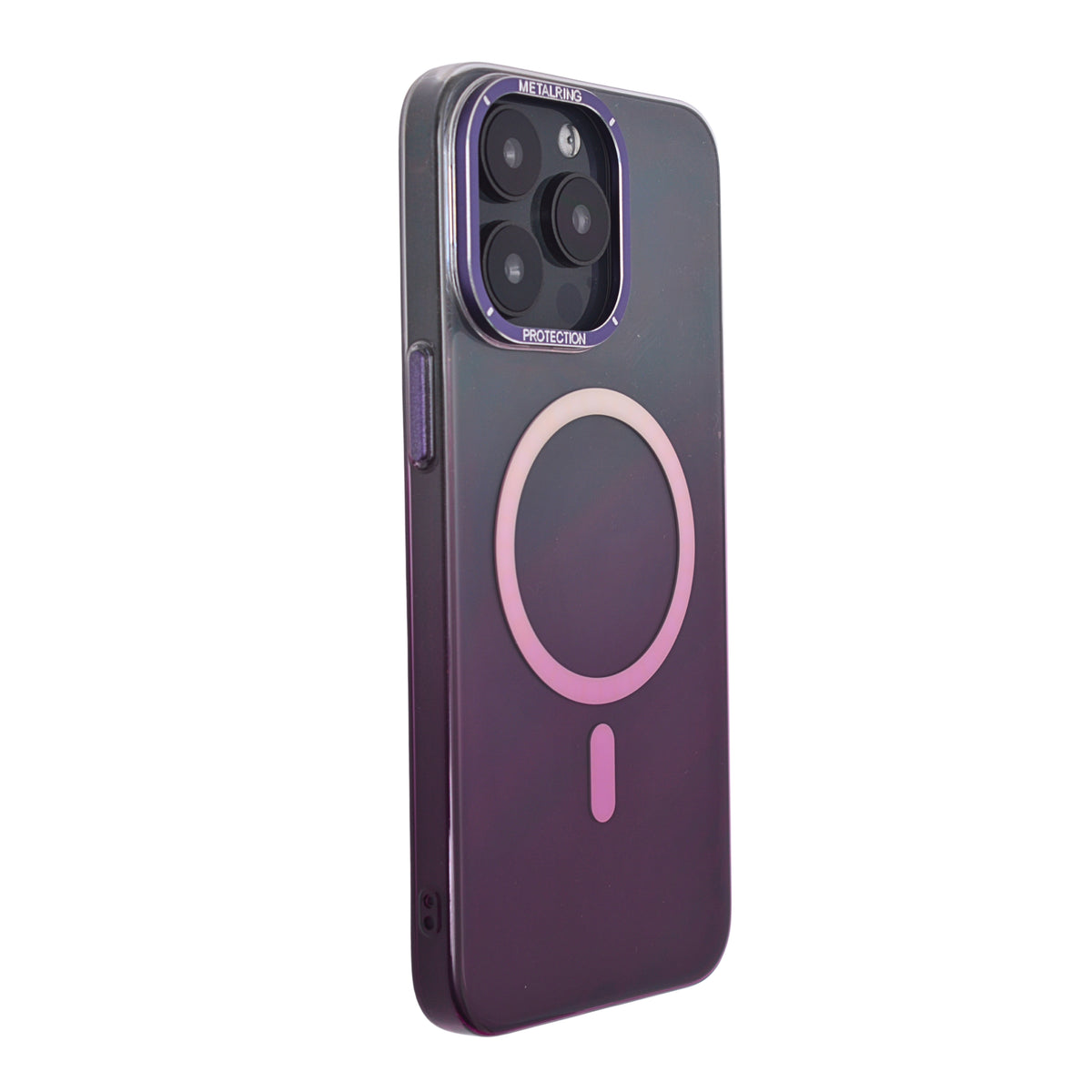 Aesthetic Gradient MagSafe with Metal Camera Protection Phone Case for iPhone 15 Pro Max