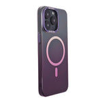 Aesthetic Gradient MagSafe with Metal Camera Protection Phone Case for iPhone 15 Pro Max