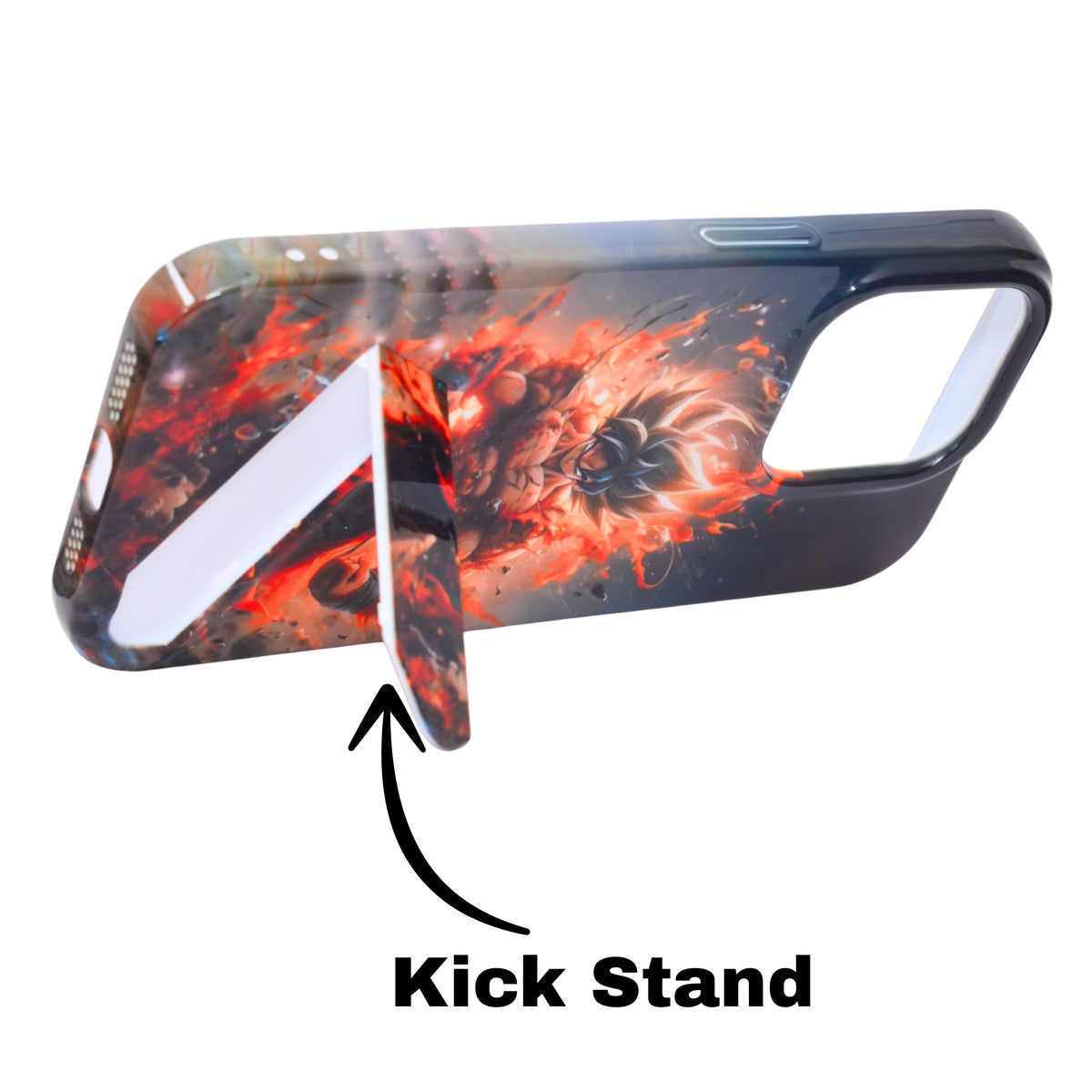 Anime With In-Built Stand Cover ForiPhone 14 Pro Max