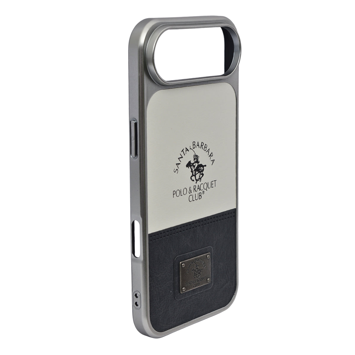 Santa Barbara Polo Club Dual Tone Leather Finish Phone Case for iPhone 17 Air
