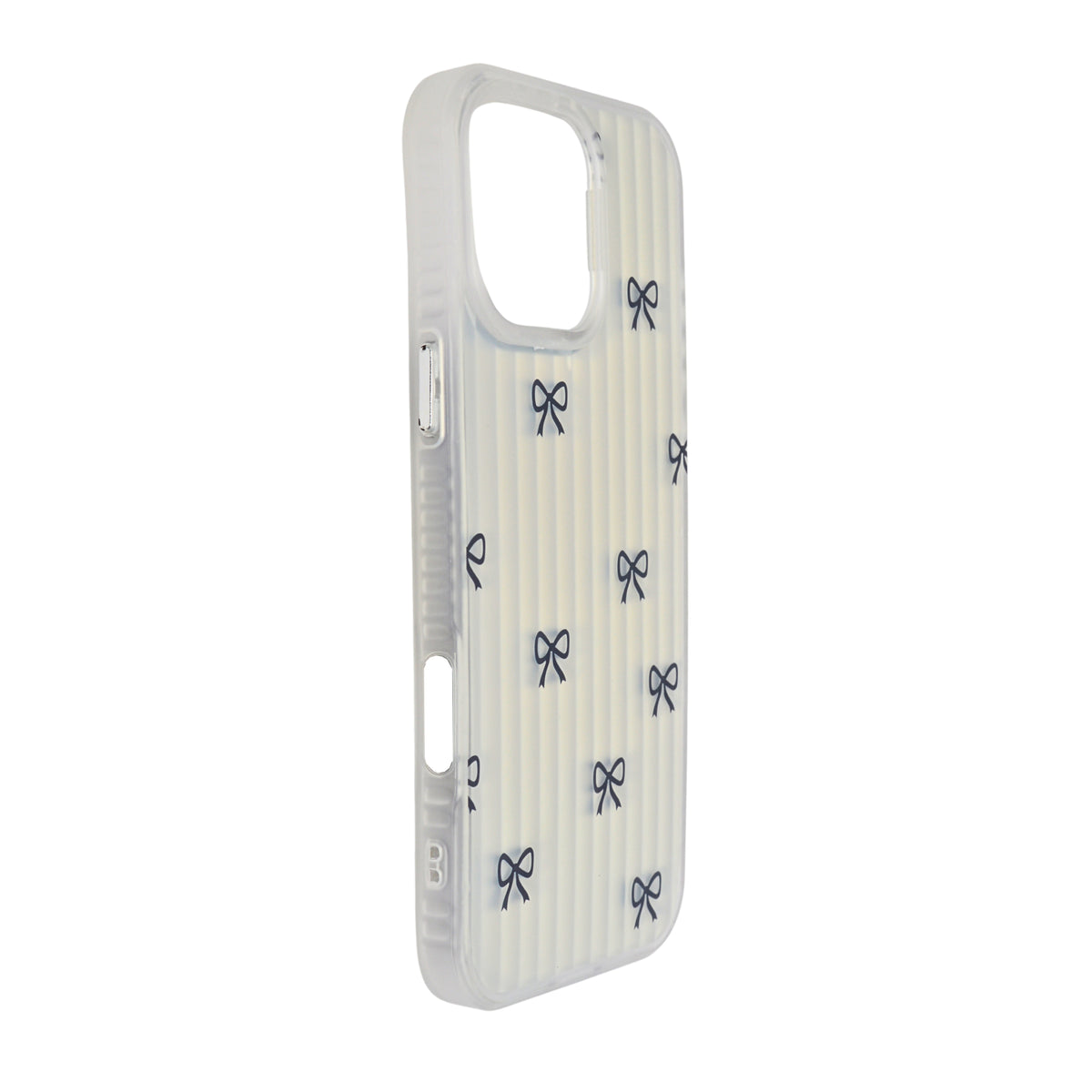 Aesthetic Bow & Floral Phone Case for iPhone 16 Pro