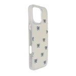 Aesthetic Bow & Floral Phone Case for iPhone 16 Pro