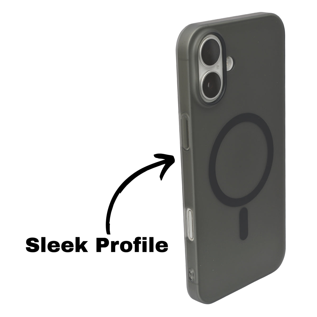 Hard Transparent Tinted Magsafe Compatible Phone Case for iPhone 16 Plus