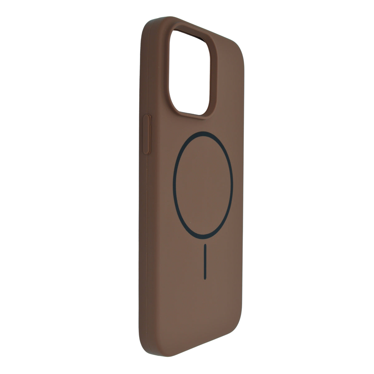 Soft Silicone with MagSafe Ring Phone Case for iPhone 15 Pro