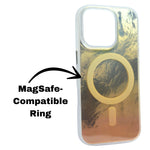 Iridescent MagSafe Compatible Gradient Phone Case For iPhone 16 Pro Max