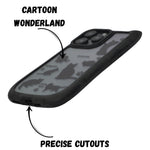 Cute Cartoon Phone Case with Cat Ears For iPhone 15 Pro