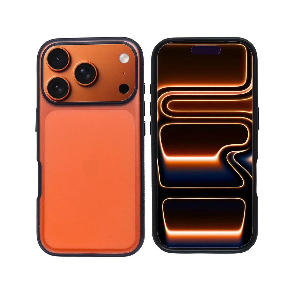 Smoky Matte with Side Grip Phone Case for iPhone 17 Pro Max