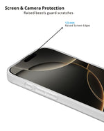 Translucent Matte Cover Soft Flexible Back Case Cover For iPhone 16 Pro Max