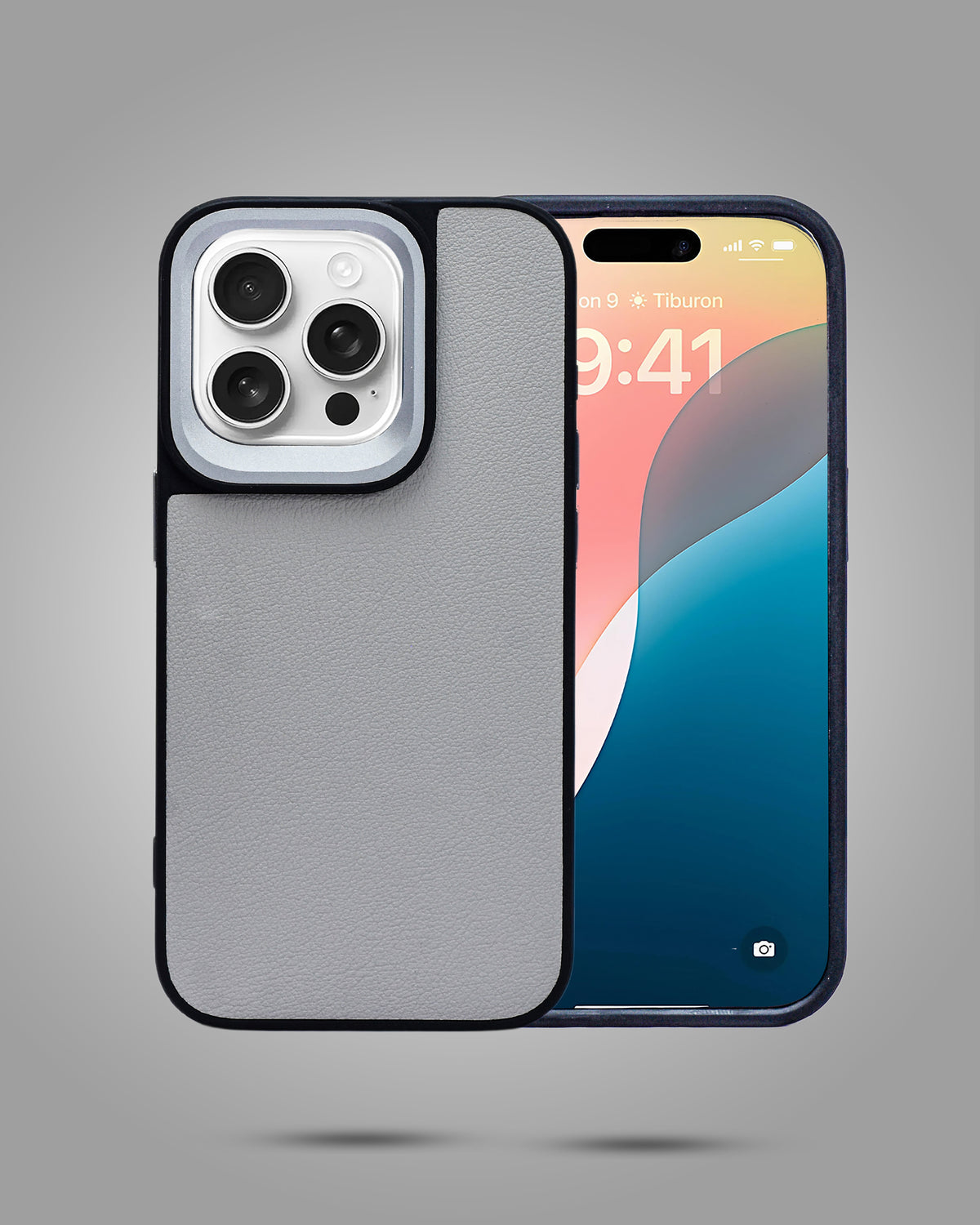 Business Luxury Classic Leather Elegant Designer Cover For iPhone 15 Pro