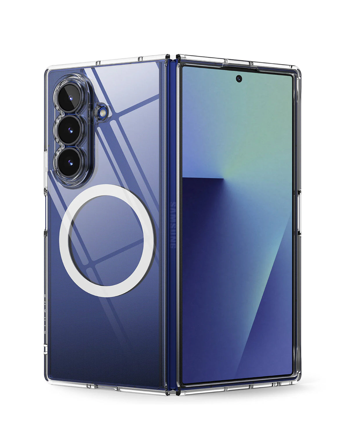 MagSafe Transparent Shield Case With Magsafe for Samsung Galaxy Z Fold 7 – Premium Protection [Anti-Yellow]