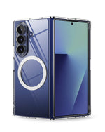 MagSafe Transparent Shield Case With Magsafe for Samsung Galaxy Z Fold 7 – Premium Protection [Anti-Yellow]