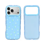 Cute Transparent Wavy Edge Phone Case for iPhone 17 Pro Max