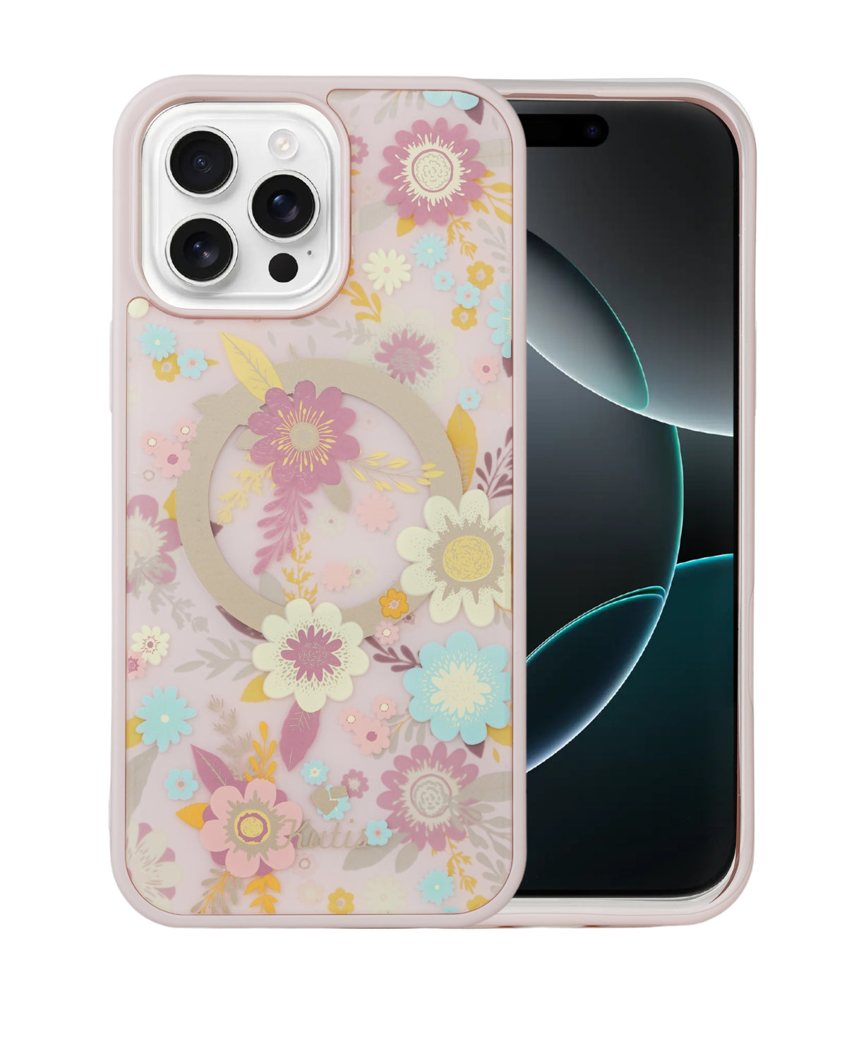 Spring Flower Printed Blossom Design Back Cover For iPhone