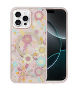 Spring Flower Printed Blossom Design Back Cover For iPhone