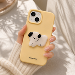 3D Puffy Spotted Puppy Case