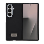 Genuine Leather Textured Back Cover for Samsung Galaxy Z Fold 7