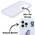 Hard Printed iPhone Case With Stand Back Cover For iPhone 13 Pro
