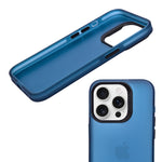 Matte Translucent with Raised Camera Frame Phone Case for iPhone 15 Pro