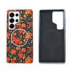 Cork Texture Printed MagSafe Compatible Phone Case for Samsung Galaxy S25 Ultra