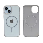 Crystal Clear Shockproof MagSafe Phone Case for iPhone 15