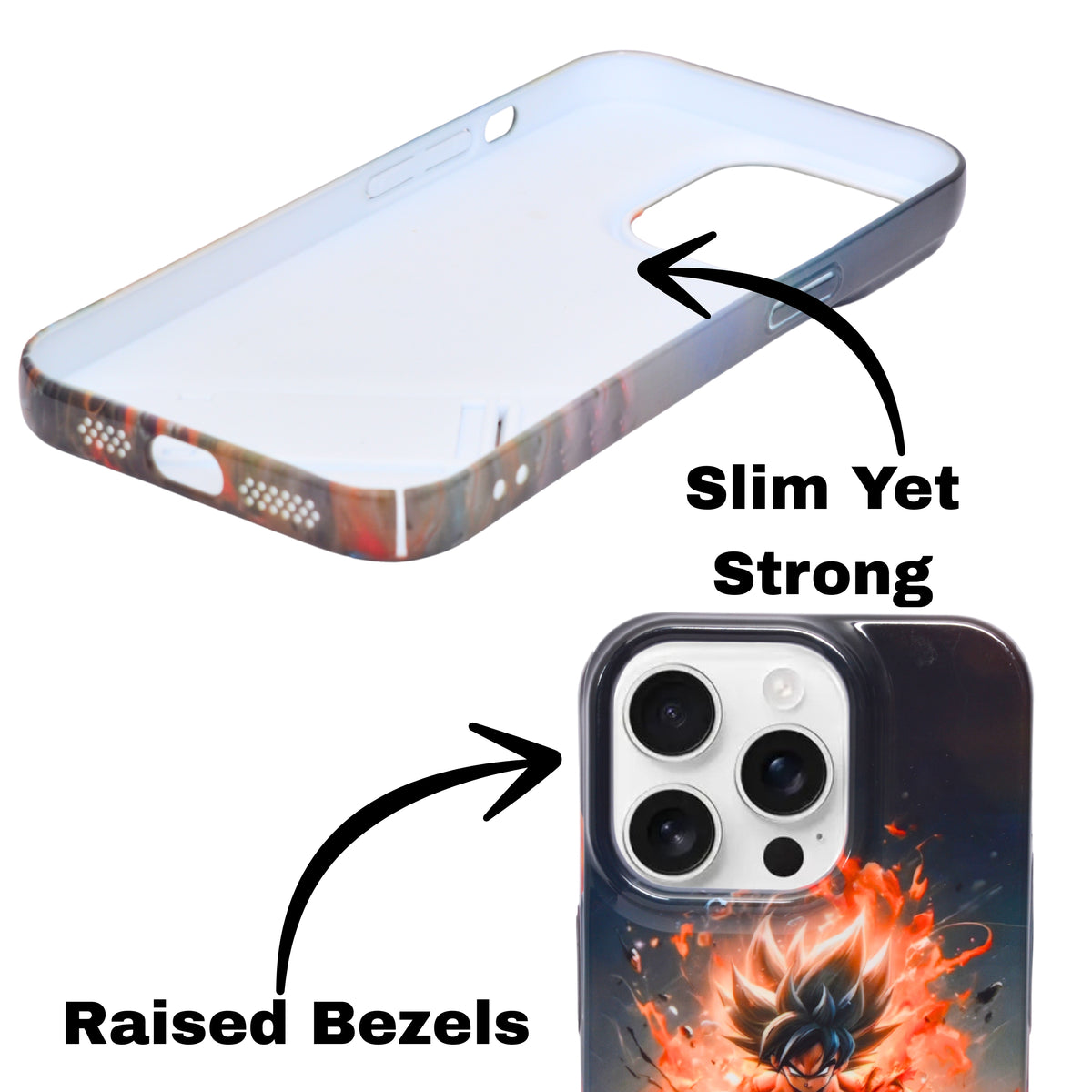 Anime With In-Built Stand Cover ForiPhone 14 Pro Max
