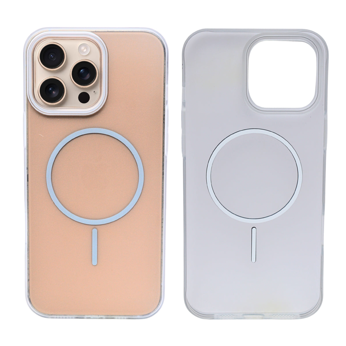 Crystal Clear Shockproof MagSafe Phone Case for iPhone 16 Pro