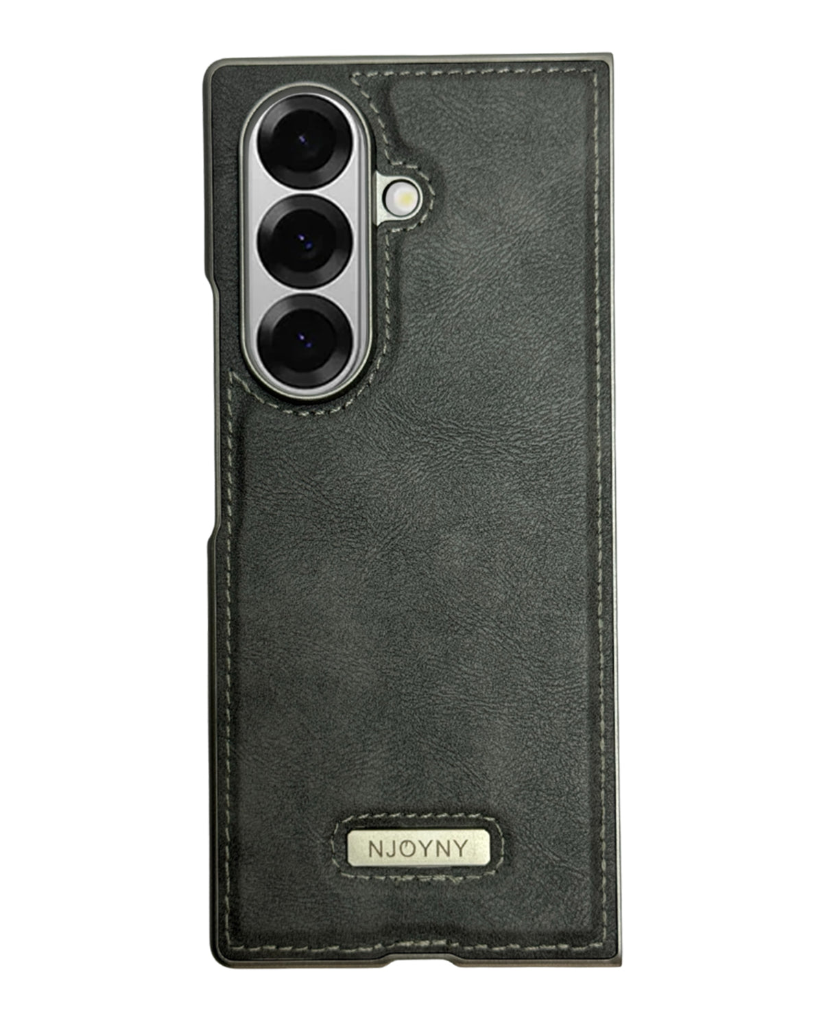 Vintage Brown Luxury Leather Case for Samsung Galaxy Z Fold 7 – Classic Design