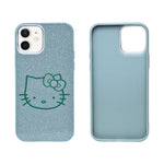Glitter Sparkle Kitty Phone Case for iPhone 12/12 Pro