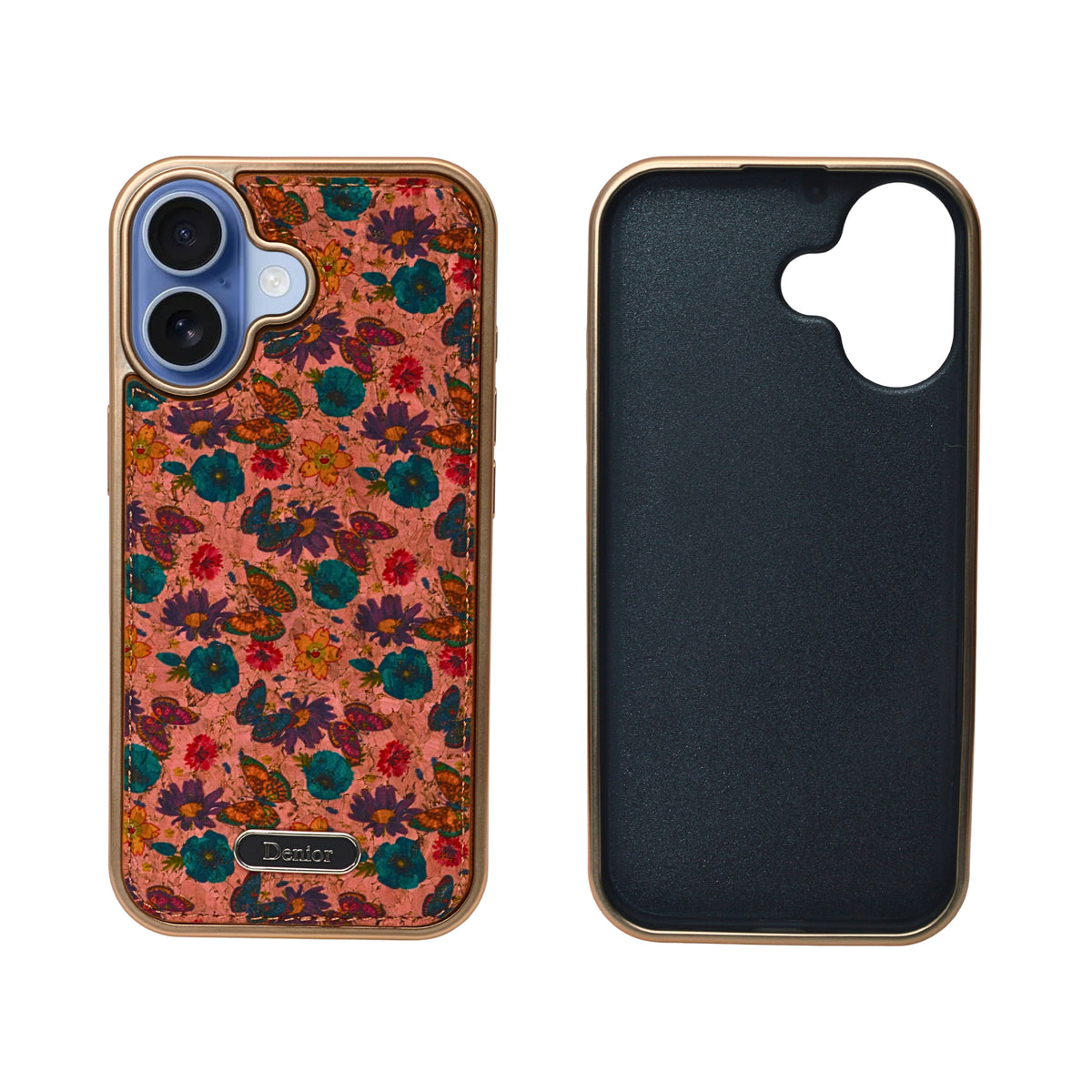 Floral Detachable MagSafe Compatible Phone Case for iPhone 17