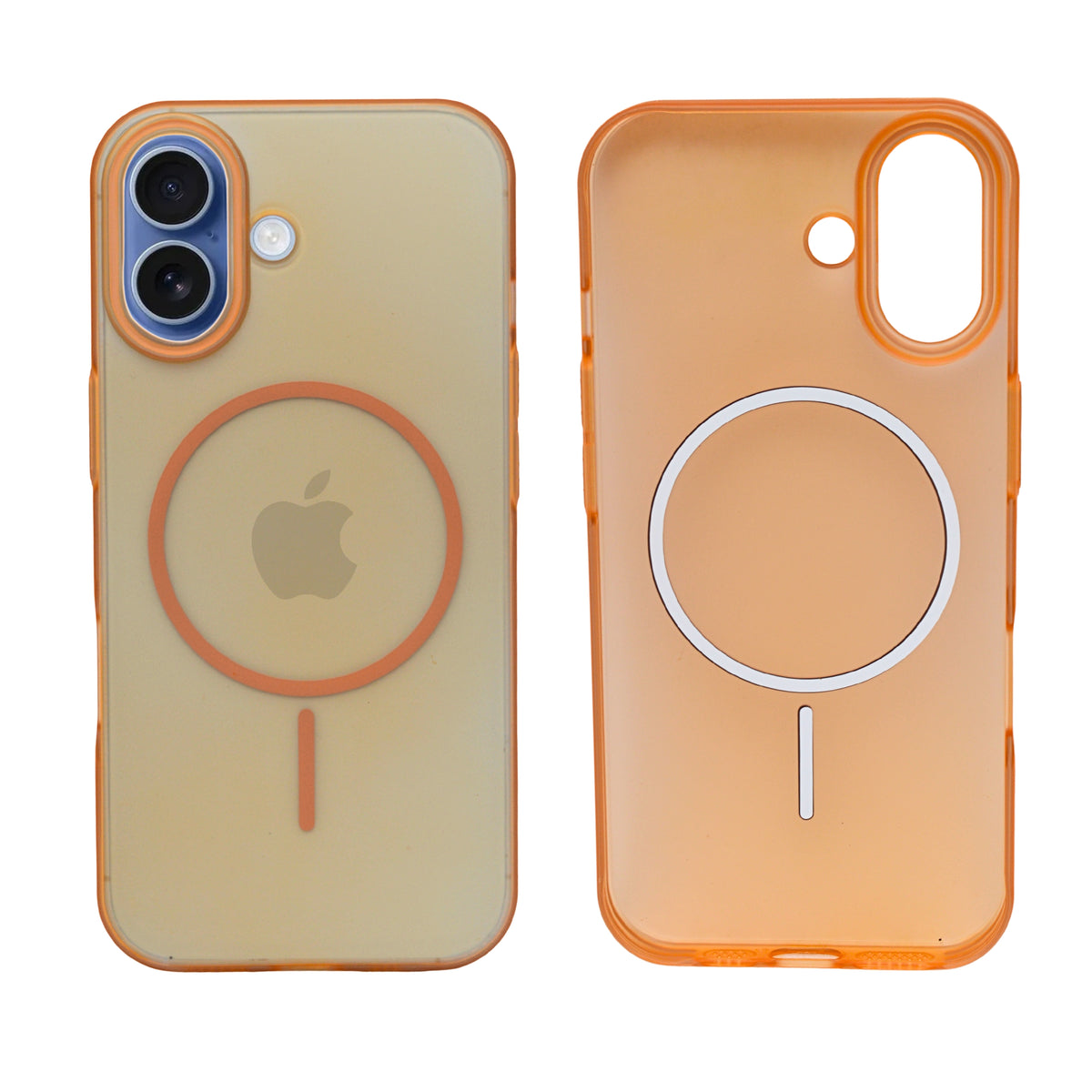 Crystal Clear Shockproof MagSafe Phone Case for iPhone 17