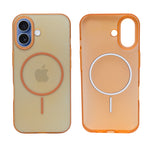 Crystal Clear Shockproof MagSafe Phone Case for iPhone 17
