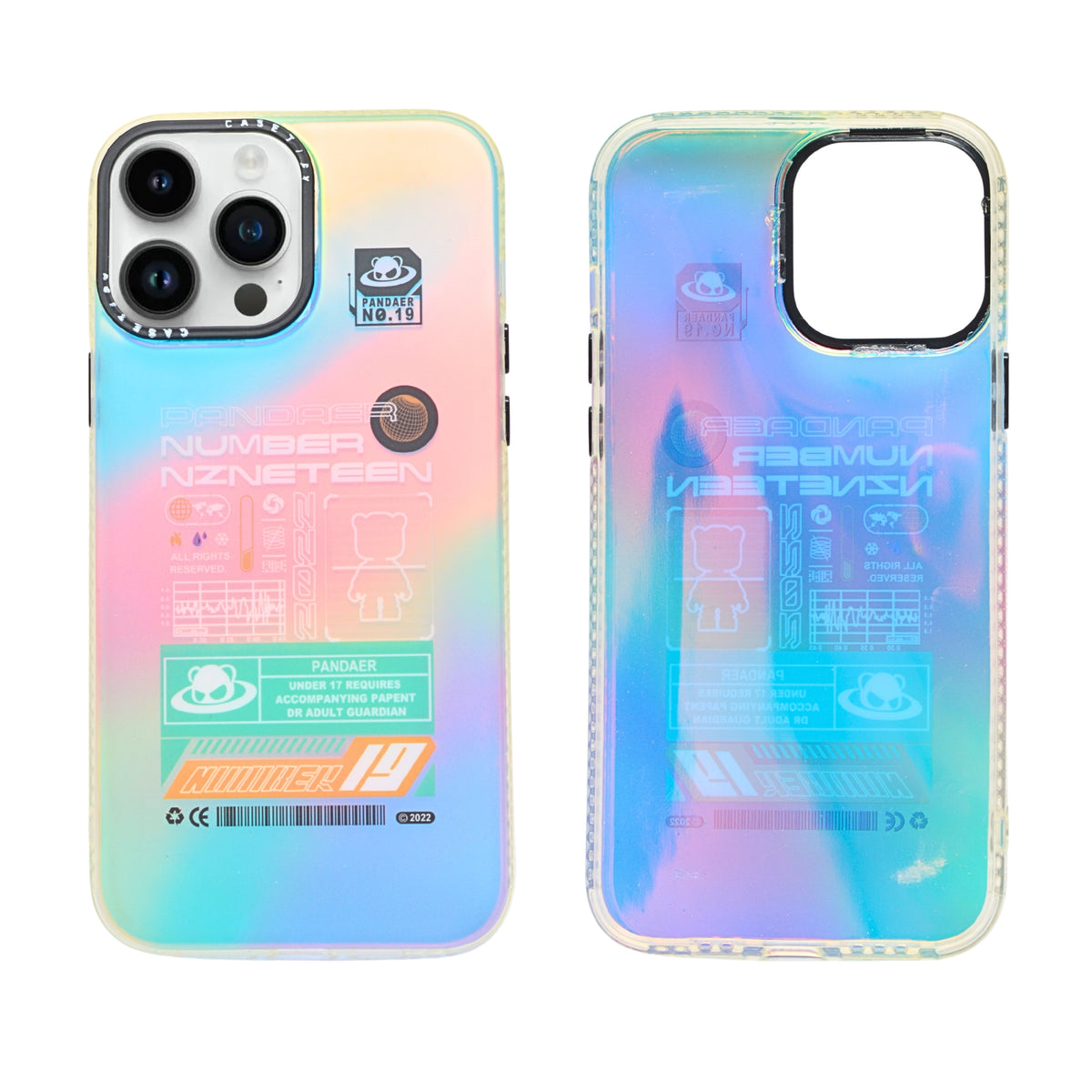 Vibrant Iridescent Aesthetic Phone Case for iPhone 13 Pro Max