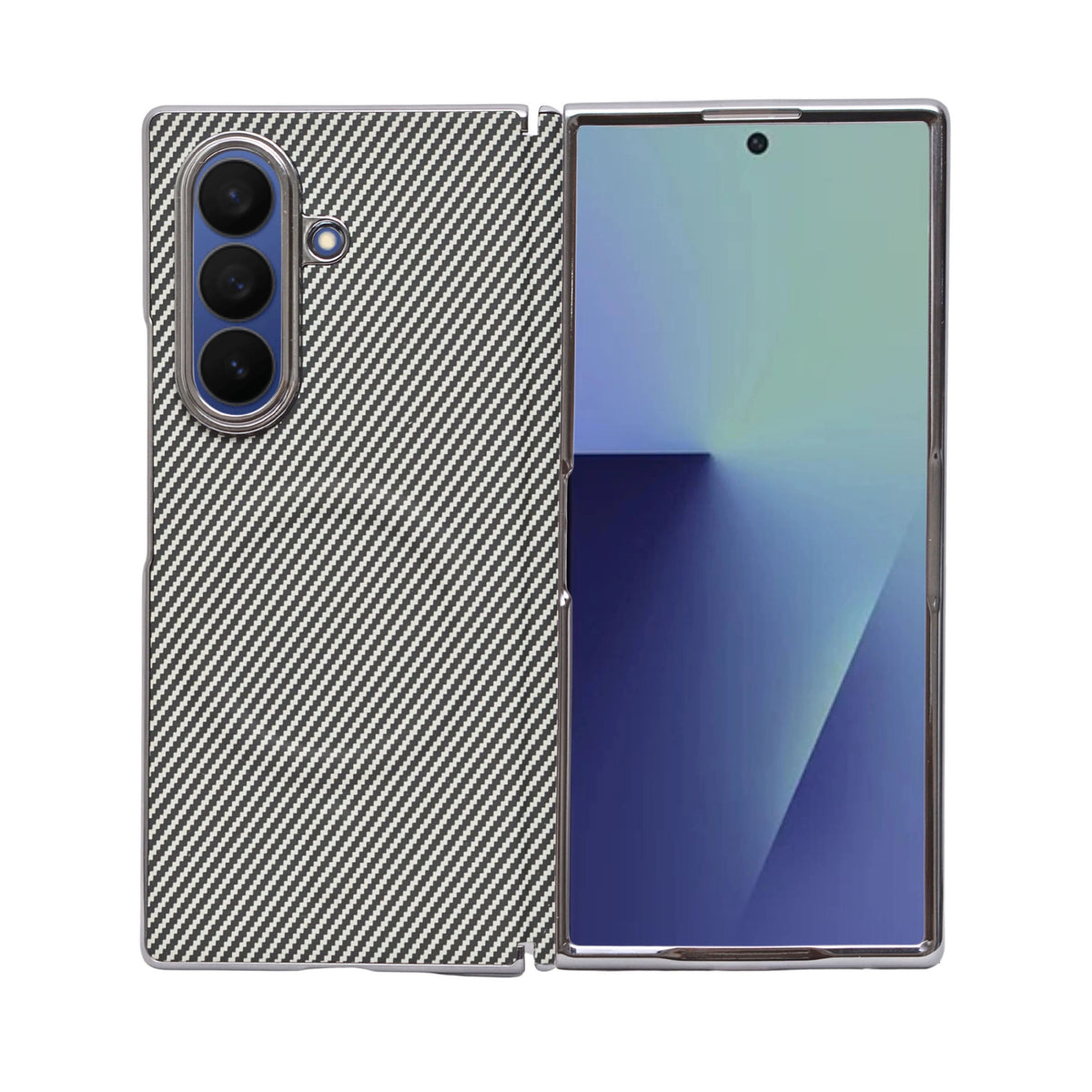 Carbon Fiber Pattern with MagSafe Compatible for Samsung Galaxy Z Fold 7