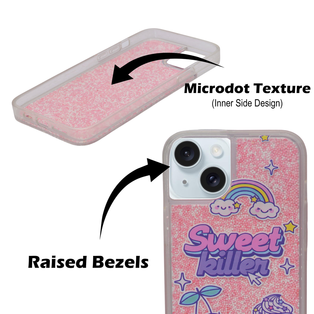 Playful Vibe Edition Cover For iPhone 14 Plus / 15 Plus