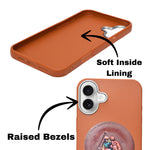 Santa Barbara Polo & Racquet Club Leather Phone Case For iPhone 16 Plus