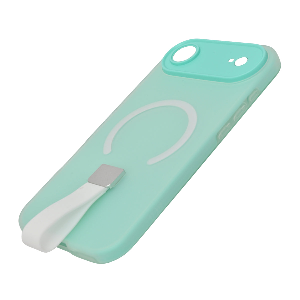 Frosty Matte with Silicone Finger Loop Phone Case for iPhone 17 Air