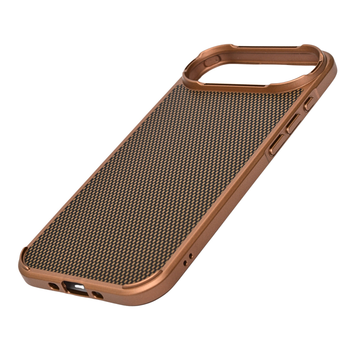 Geometric Carbon Fiber Texture Phone Case for iPhone 17 Air