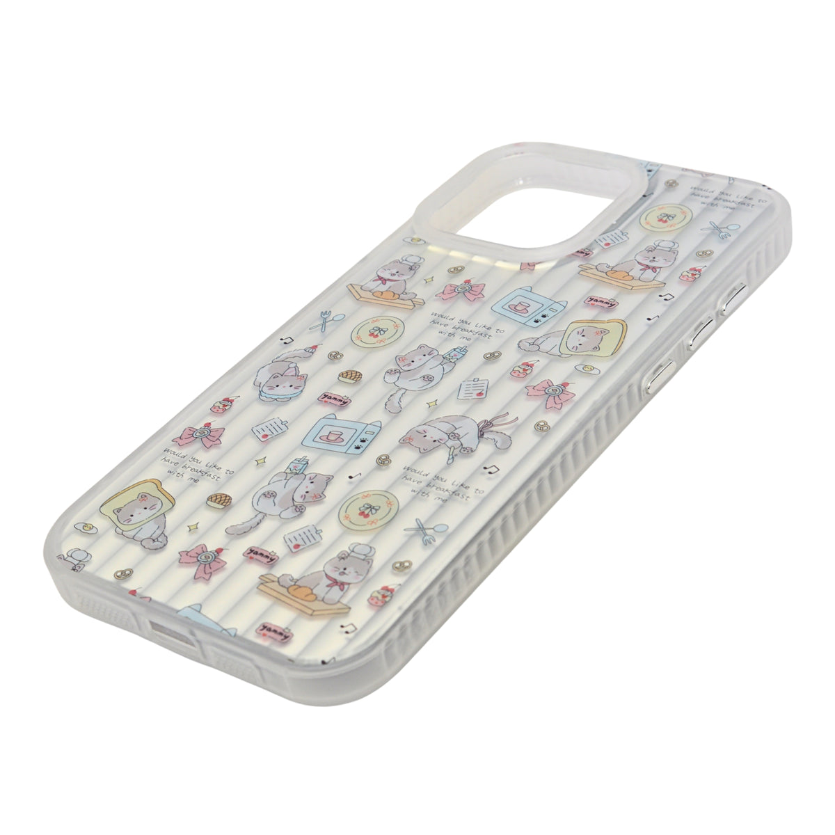 Aesthetic Bow & Floral Phone Case for iPhone 16 Pro