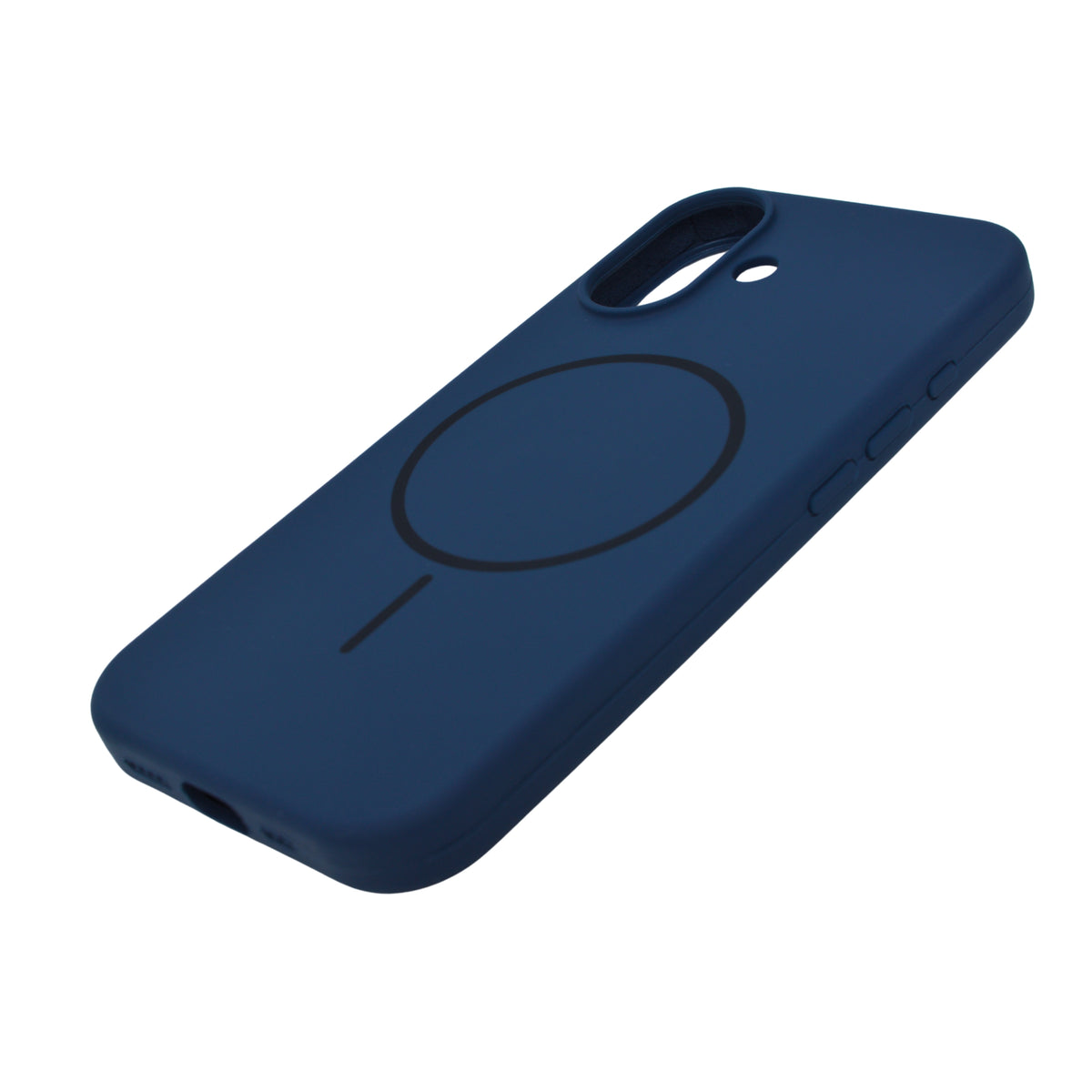 Soft Silicone with MagSafe Ring Phone Case for iPhone 17