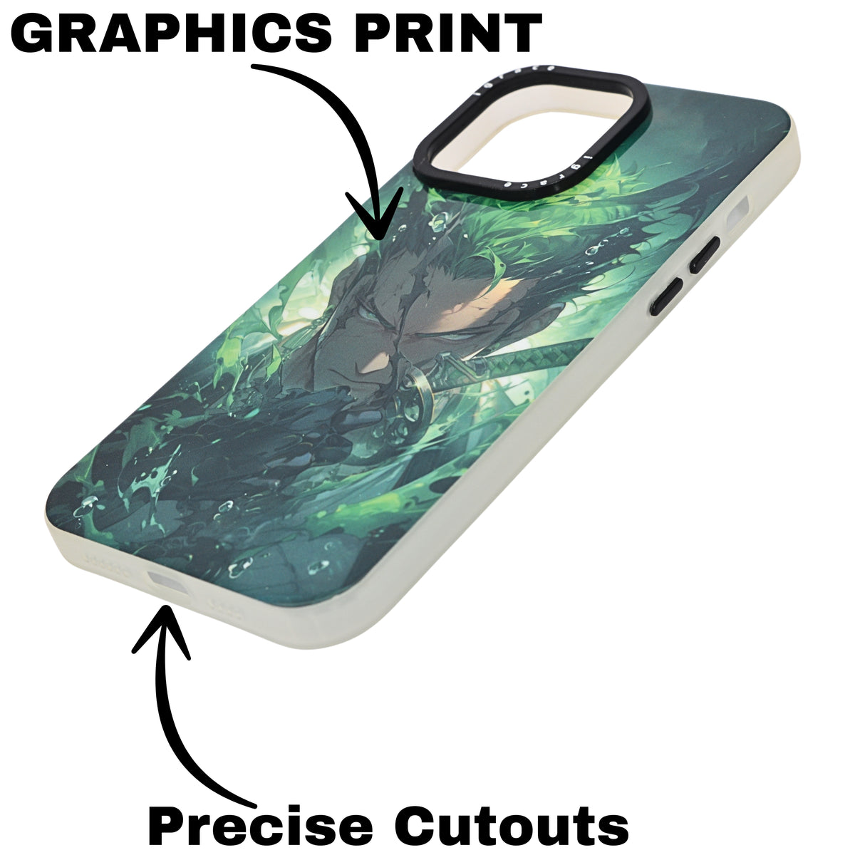 Anime Print Vibrant Character Design Phone Case for iPhone 14 Pro